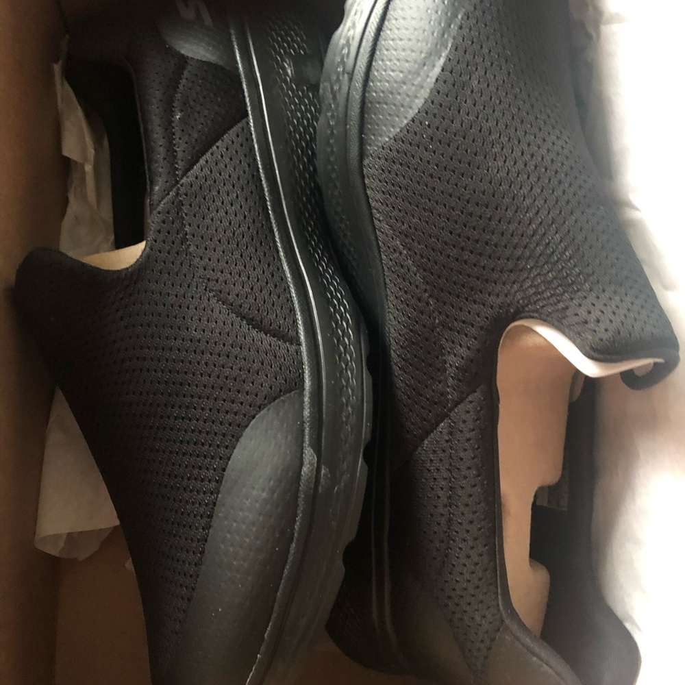 Slip on shoes extra wide! Never worn